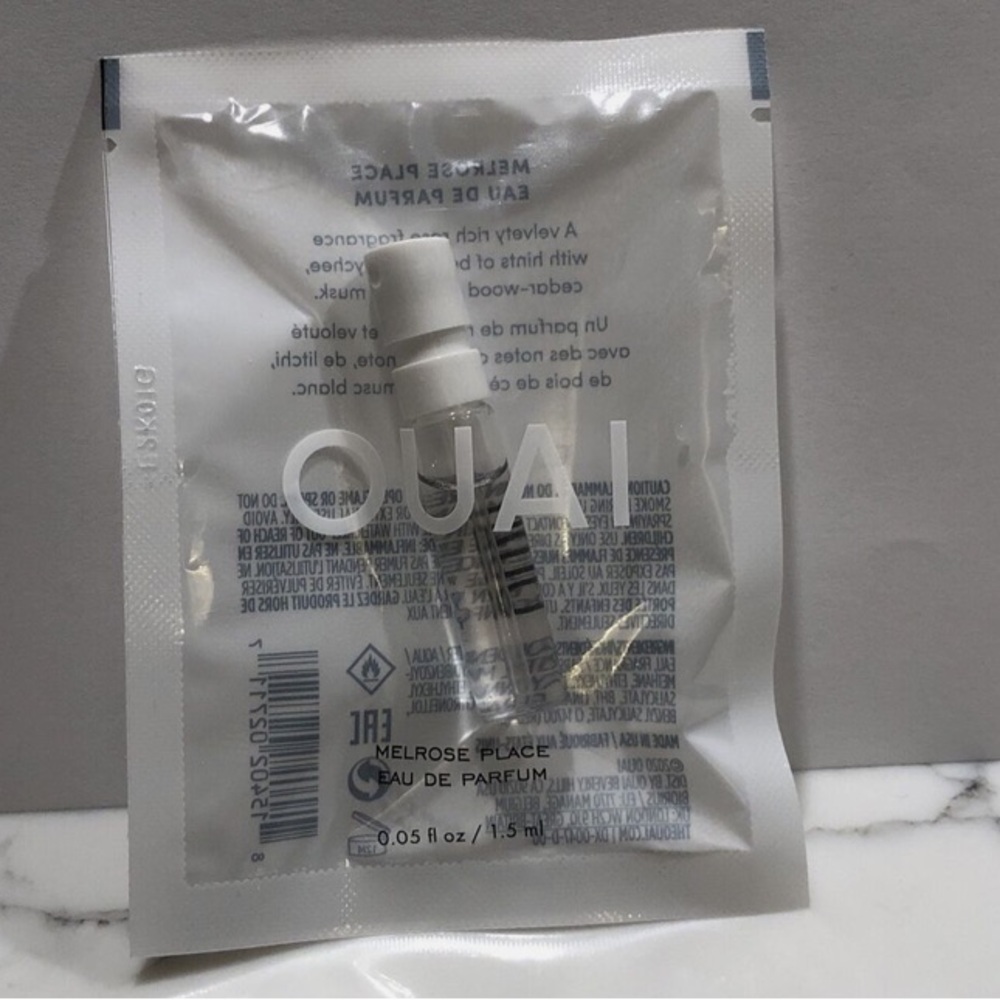 OUAI Melrose Place Perfume Sample